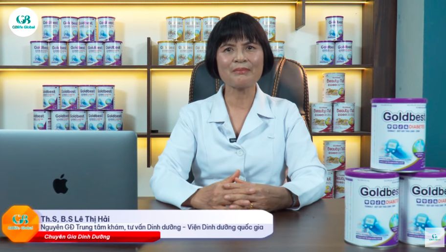 BS. LÊ THỊ HẢI CHIA SẺ VỀ SỮA TIỂU ĐƯỜNG GOLDBEST DIABETES